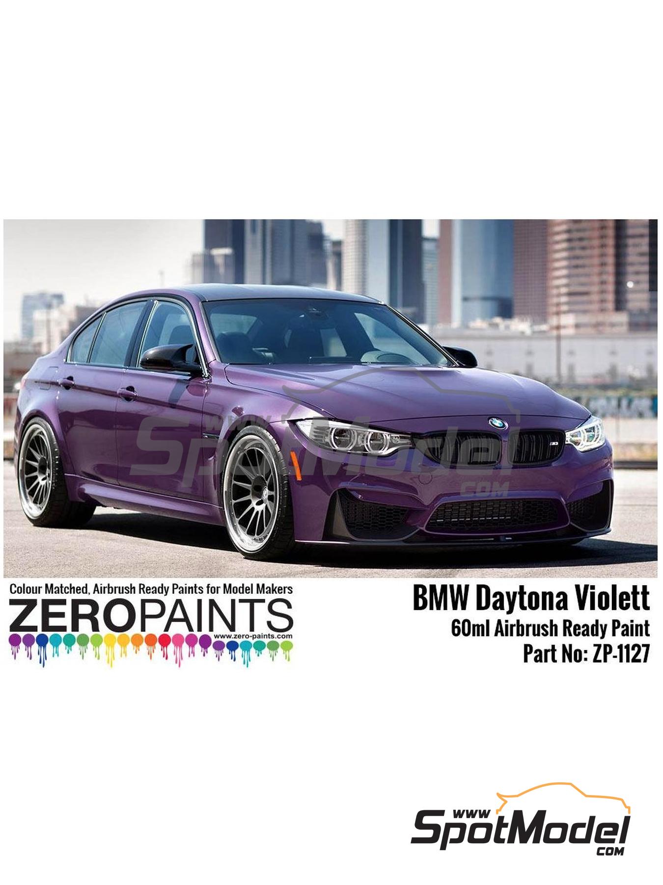 Pilot スーパー　白檀塗り Zero Paints ZP-1127-DAYTVIOLET: Paint for airbrush BMW Daytona